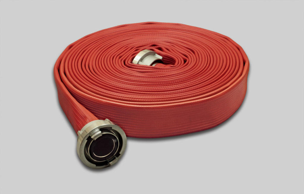 OSW Fire Fighting Hose Syntex Unidur red